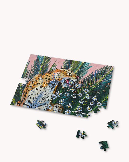 Jaguar Daisy Puzzle ( 120 - 500 Piece )