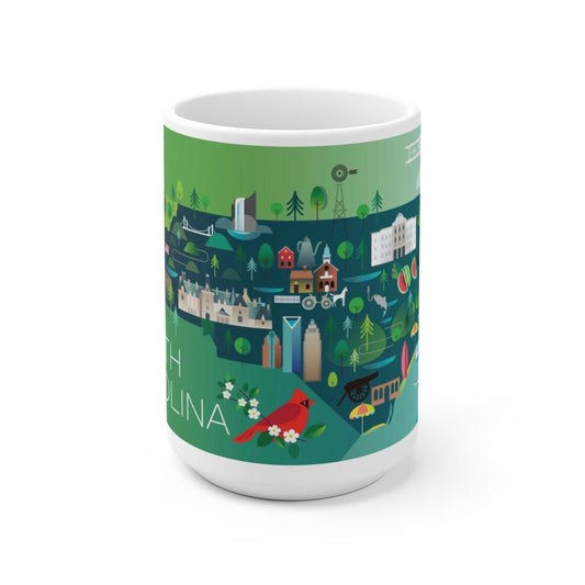 NORTH CAROLINA 11 OZ OR 15 OZ CERAMIC MUG