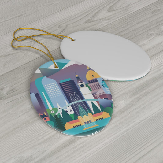 Denver Ceramic Ornament