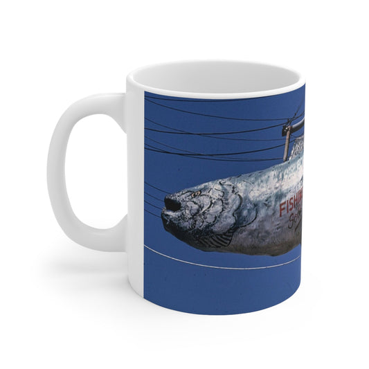 ROADSIDE MUGS - Fishing Tackle Ceramic Mug 11oz