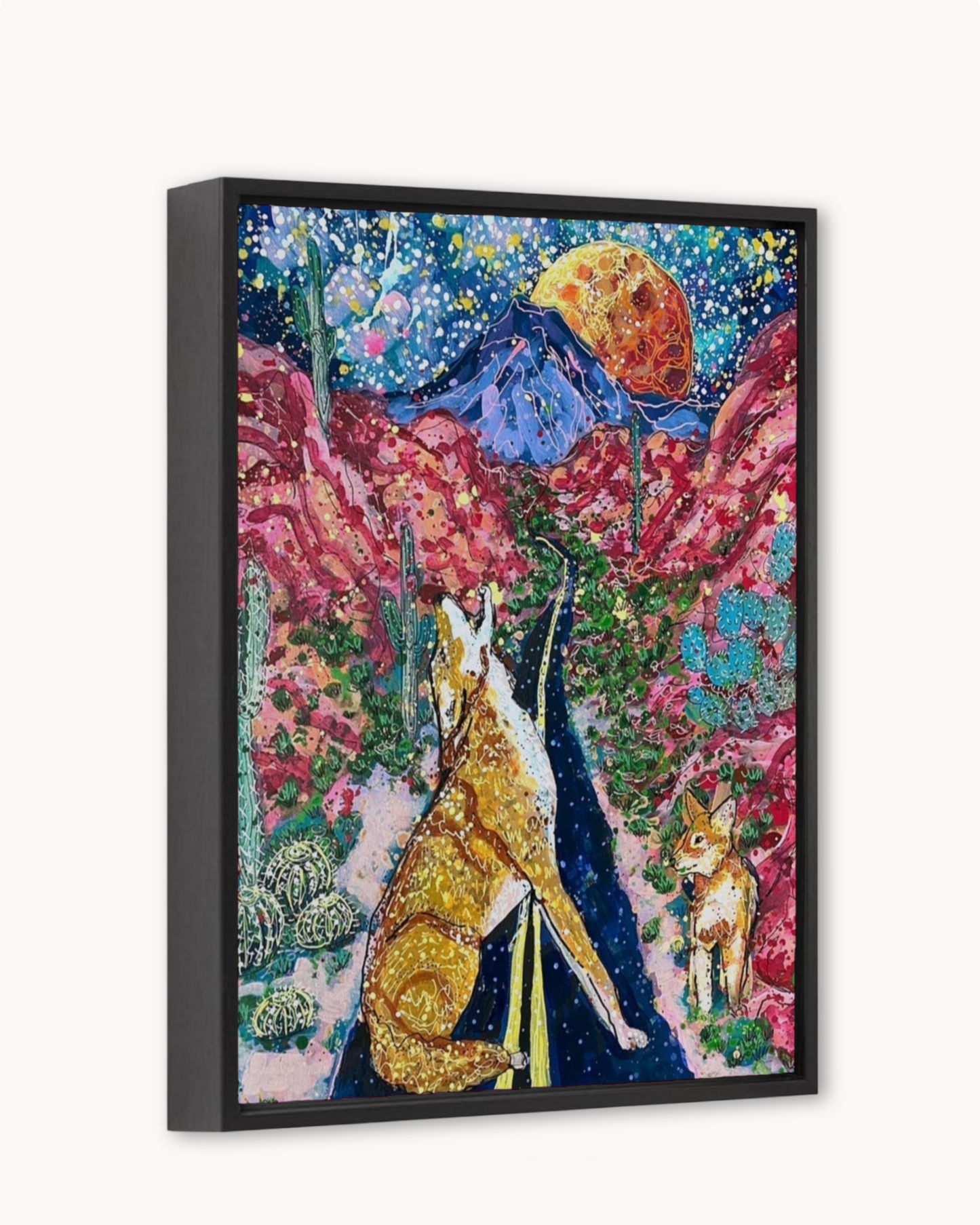 Desert Moon Daisy Print