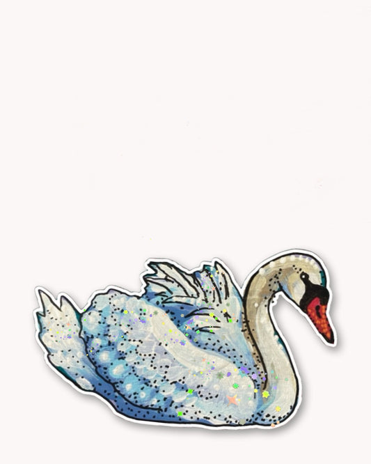 Swan Sticker