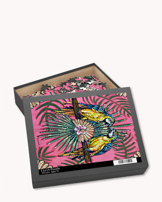 Parrot Paradise Puzzle ( 120 - 500 Piece )