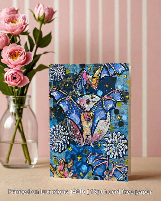 Vampire Bats - Greeting Card / Fine Art Print