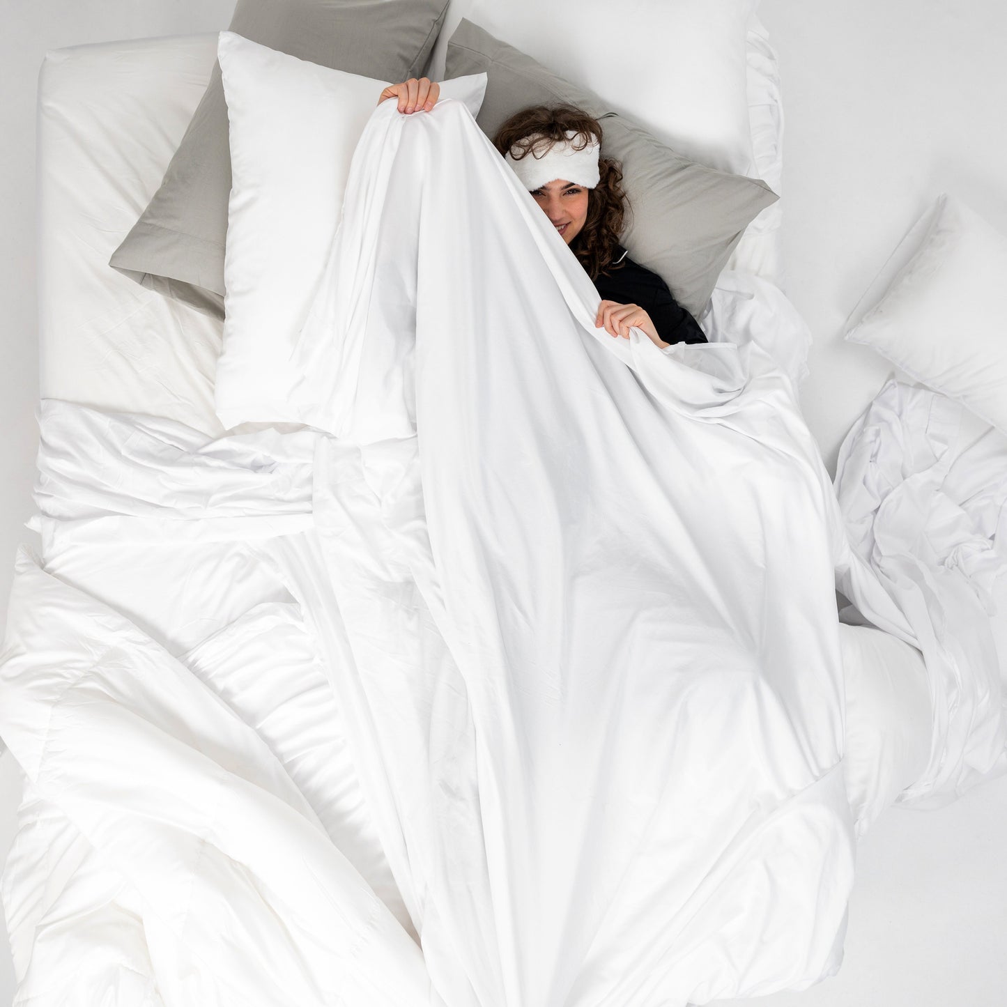 Sateen Cotton Grand Suite Sheet Set