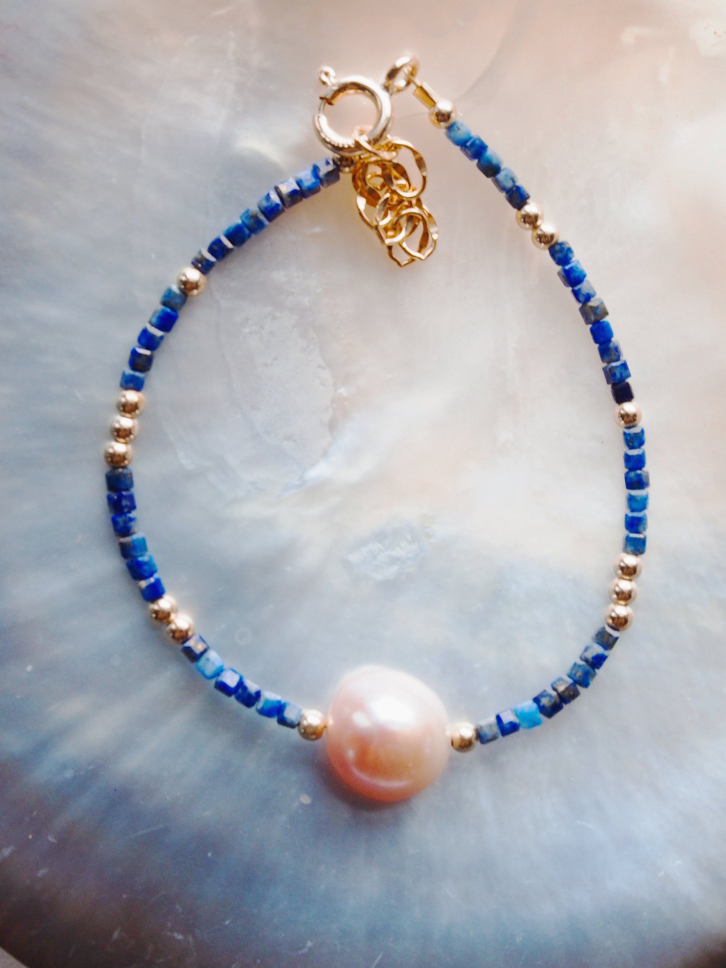 Pink Pearl and Gemstone Bracelet - Akala