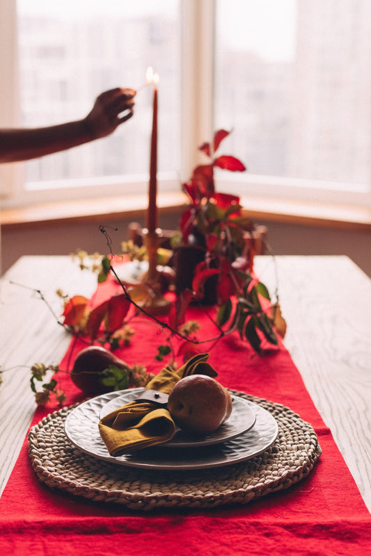 Soft Linen Table Runners