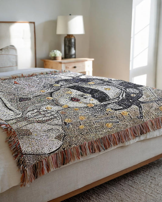 Denial Woven Blanket