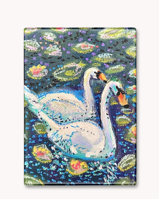 2 Swans Cutting Board Trivet