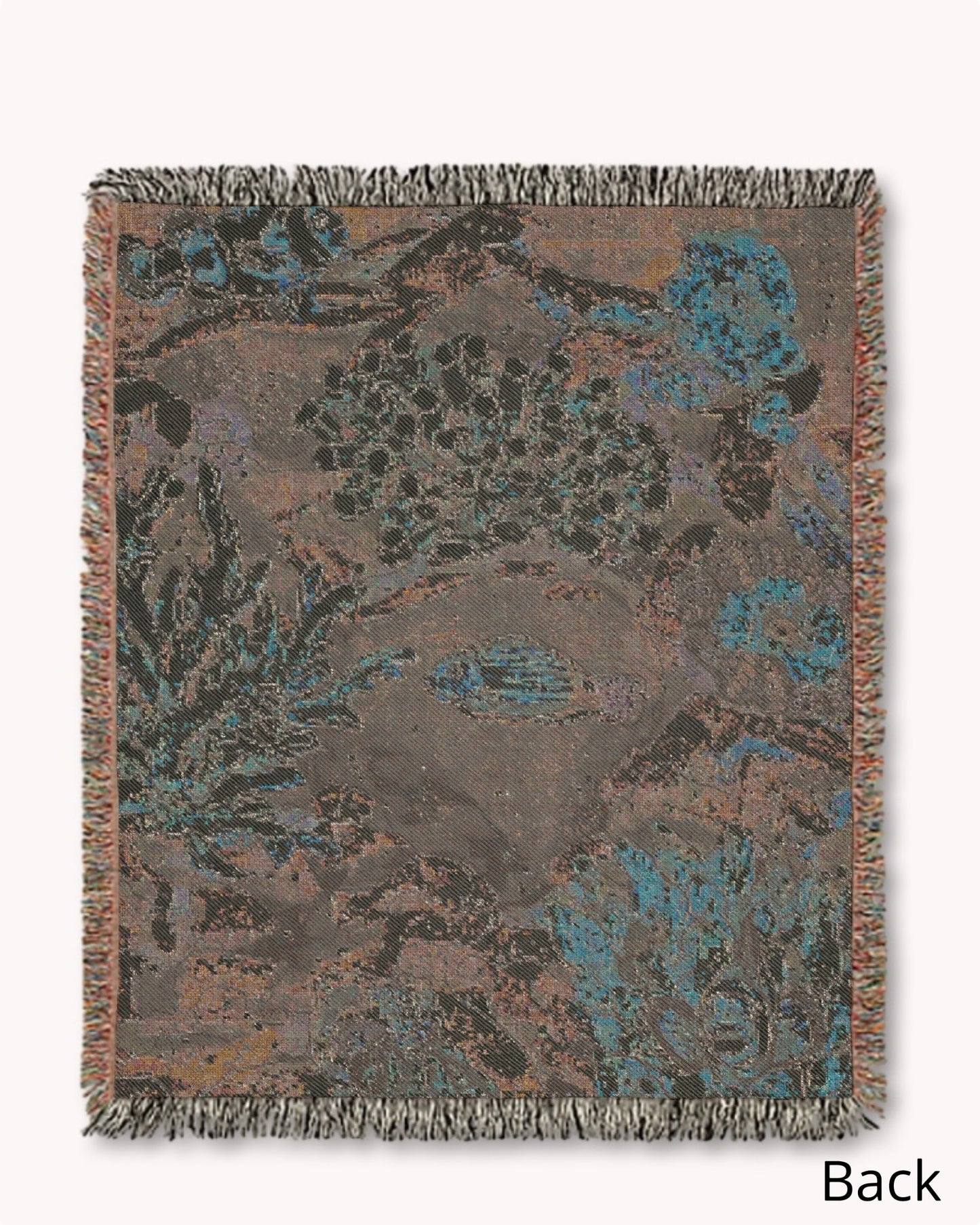 A Saltwater Story Woven Blanket
