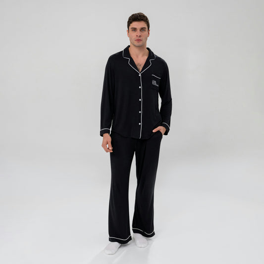 Men's Luxe Bamboo Long PJ Set
