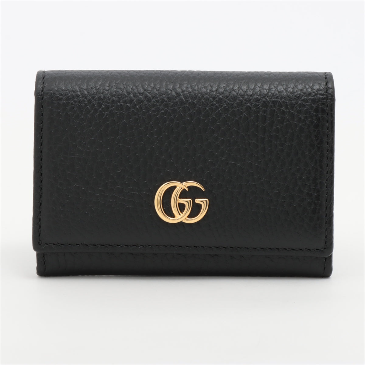 カードケース・名刺入れ GUCCI BLACK GG MARMONT CARD CASE GG Marmont card case in black leather | GUCCI® US