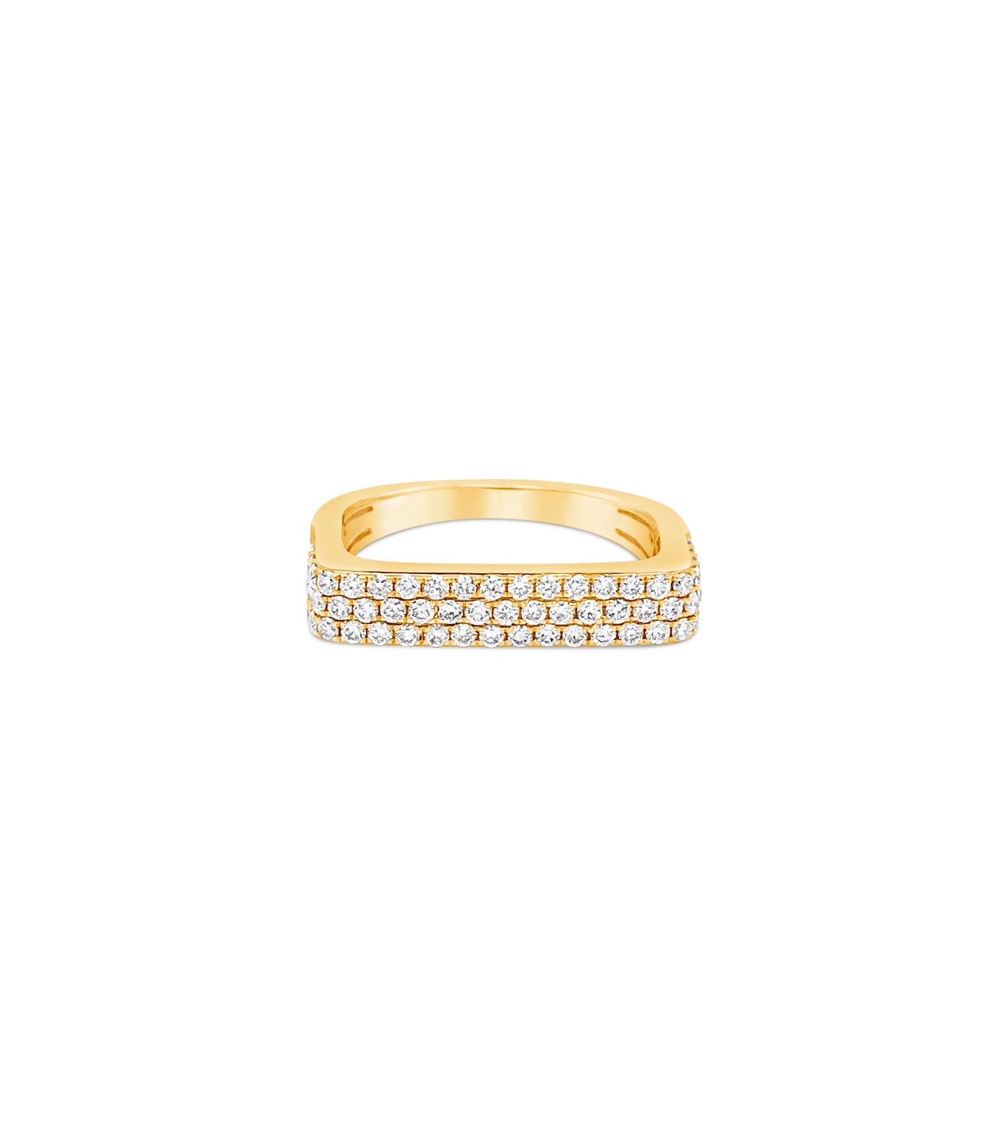 Diamond Square Ring