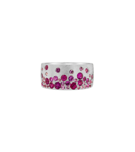 Ruby & Pink Sapphire Celestial Cigar Band