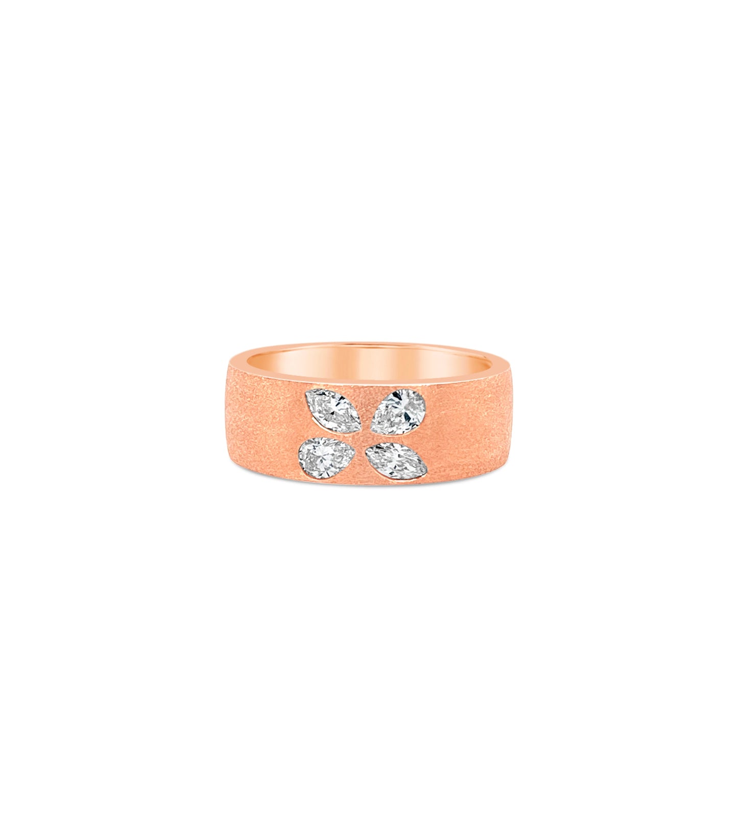 Diamond Pear and Marquise Celestial Cigar Band