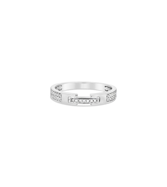 Diamond Buckle Ring