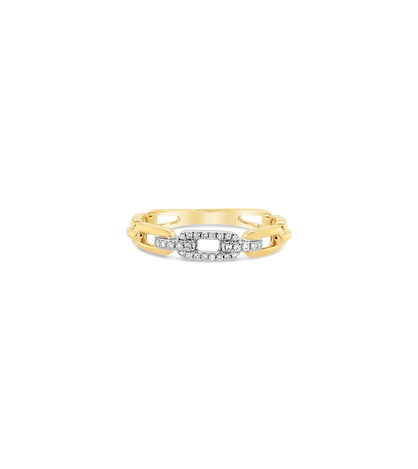 Diamond Link Ring