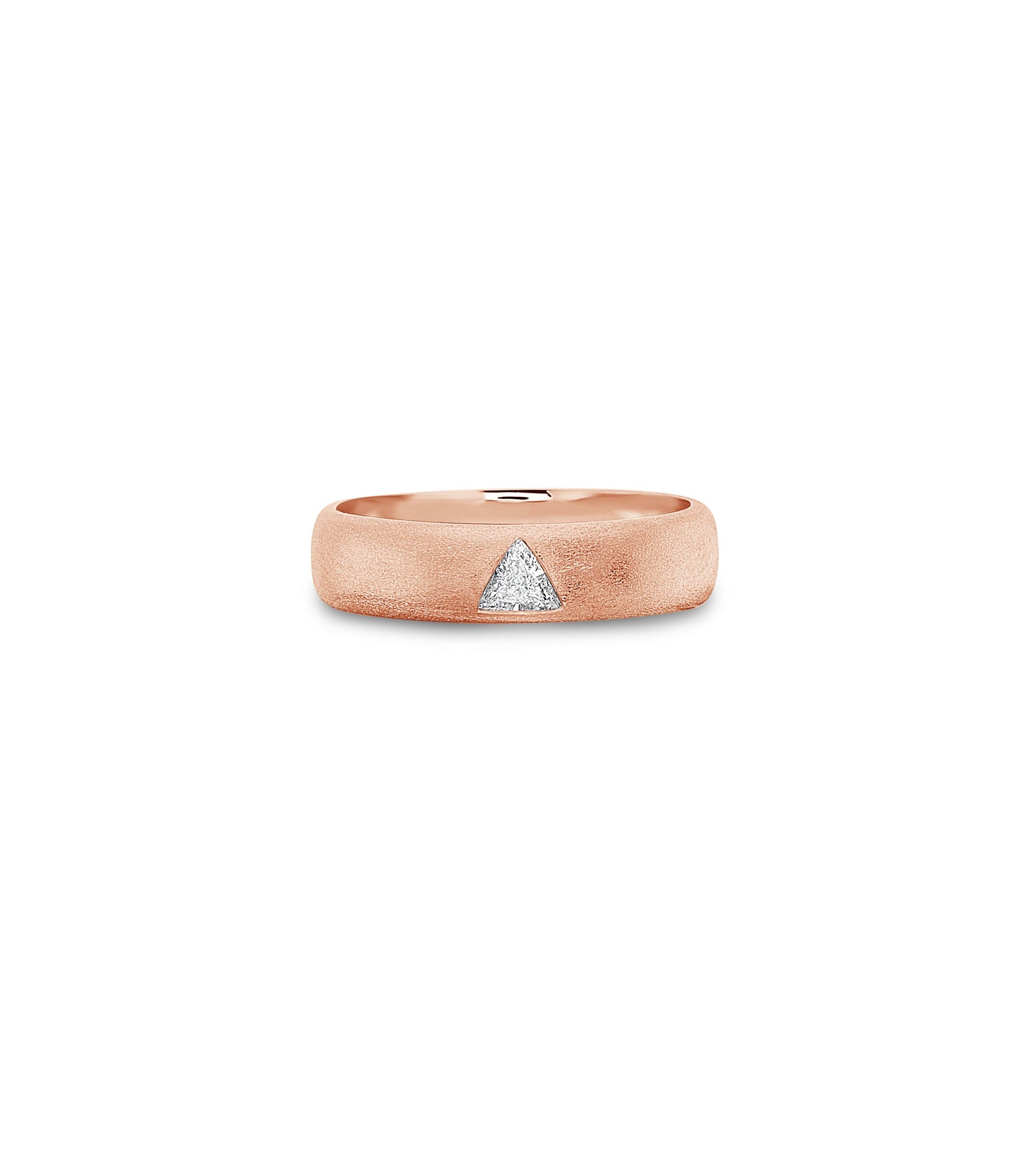 Diamond Trillion Flush Band