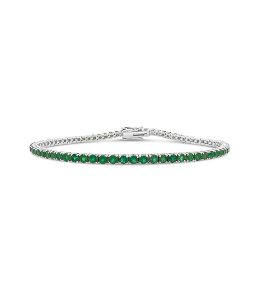 Emerald Tennis Bracelet