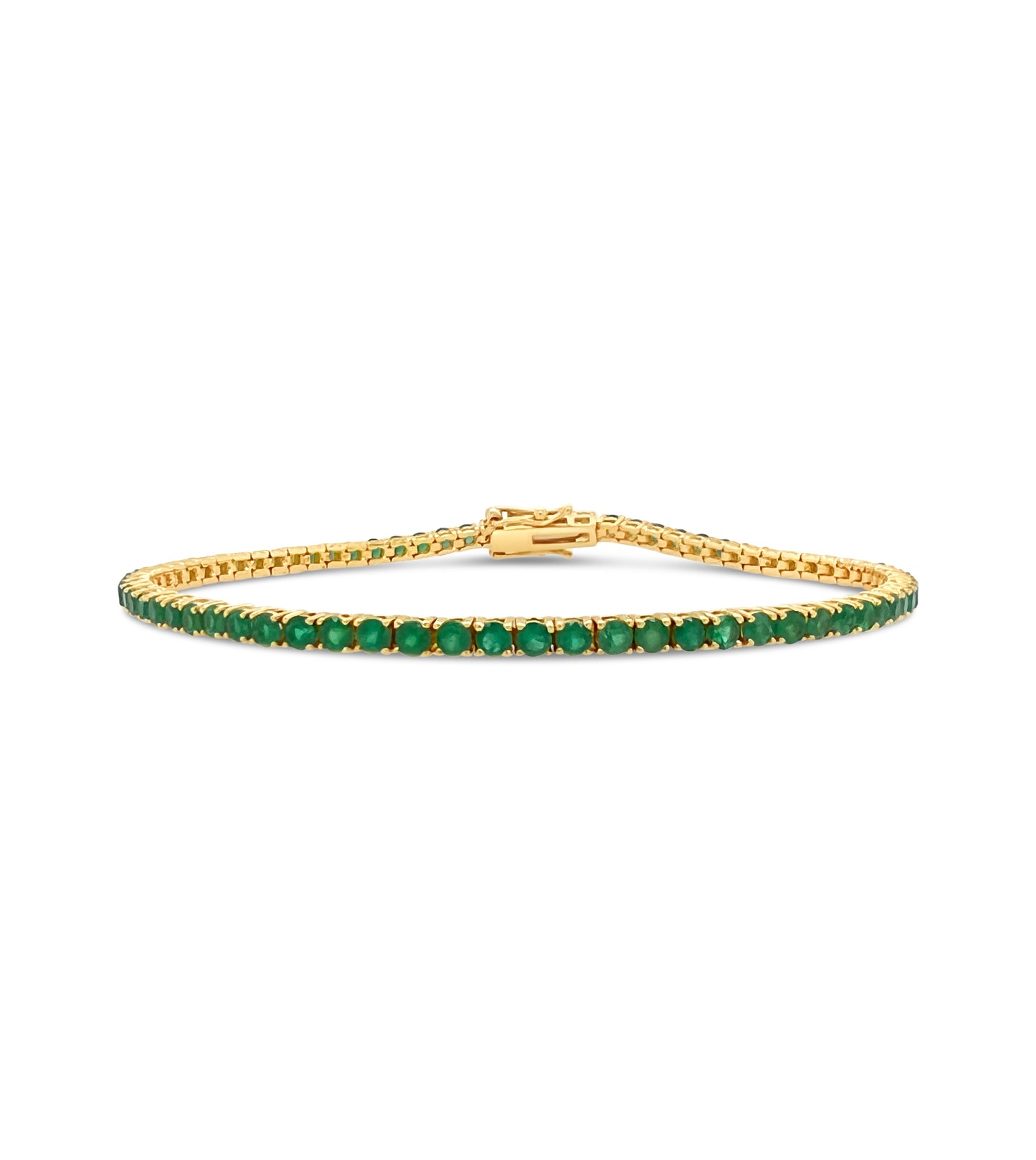 Emerald Tennis Bracelet