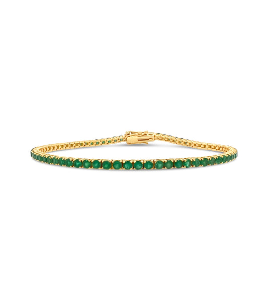 Emerald Tennis Bracelet