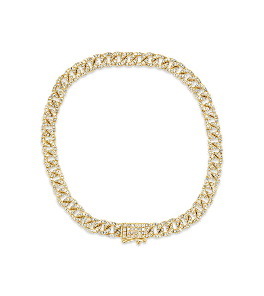 Diamond Cuban Link Bracelet
