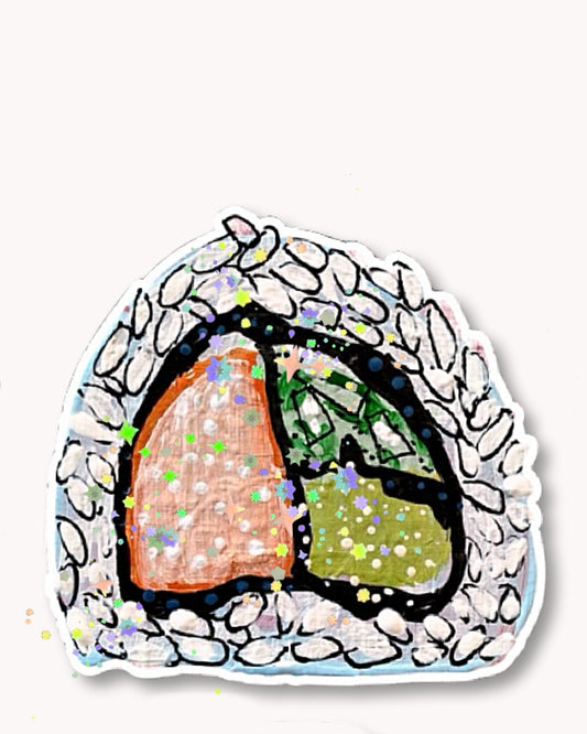 California Roll Sushi Sticker