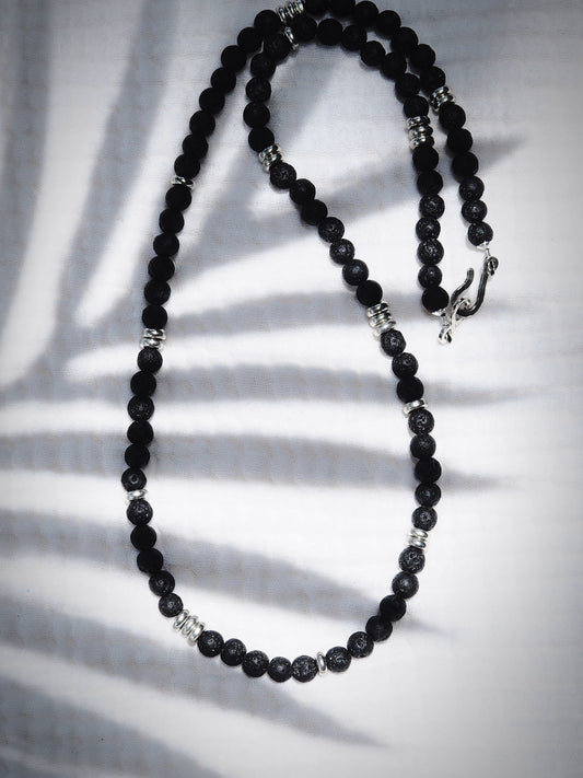 Unisex Men's Lava Necklace - Kalama