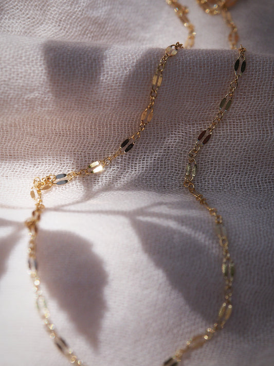 Delicate Dapped Chain Necklace - Hokupa'a