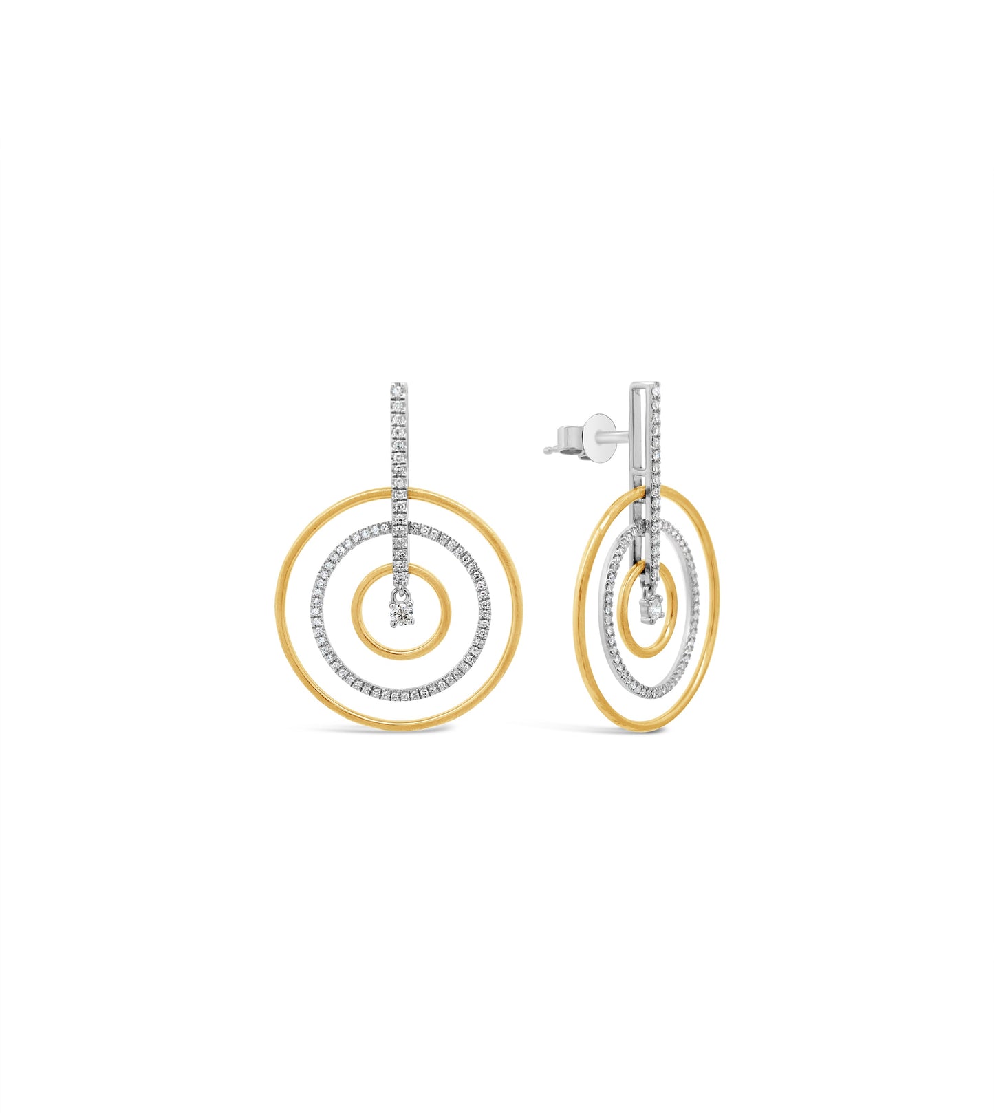 Diamond Orbit Earring