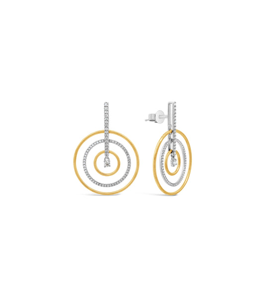 Diamond Orbit Earring