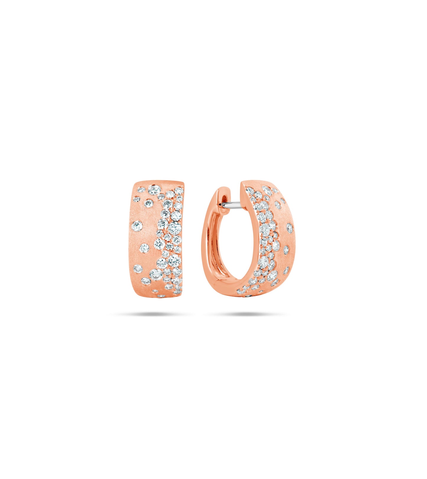 Diamond Celestial Hoop Earring