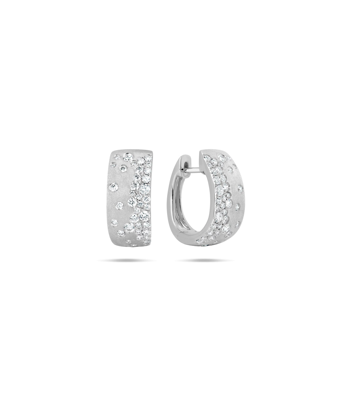 Diamond Celestial Hoop Earring