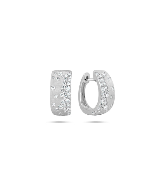 Diamond Celestial Hoop Earring