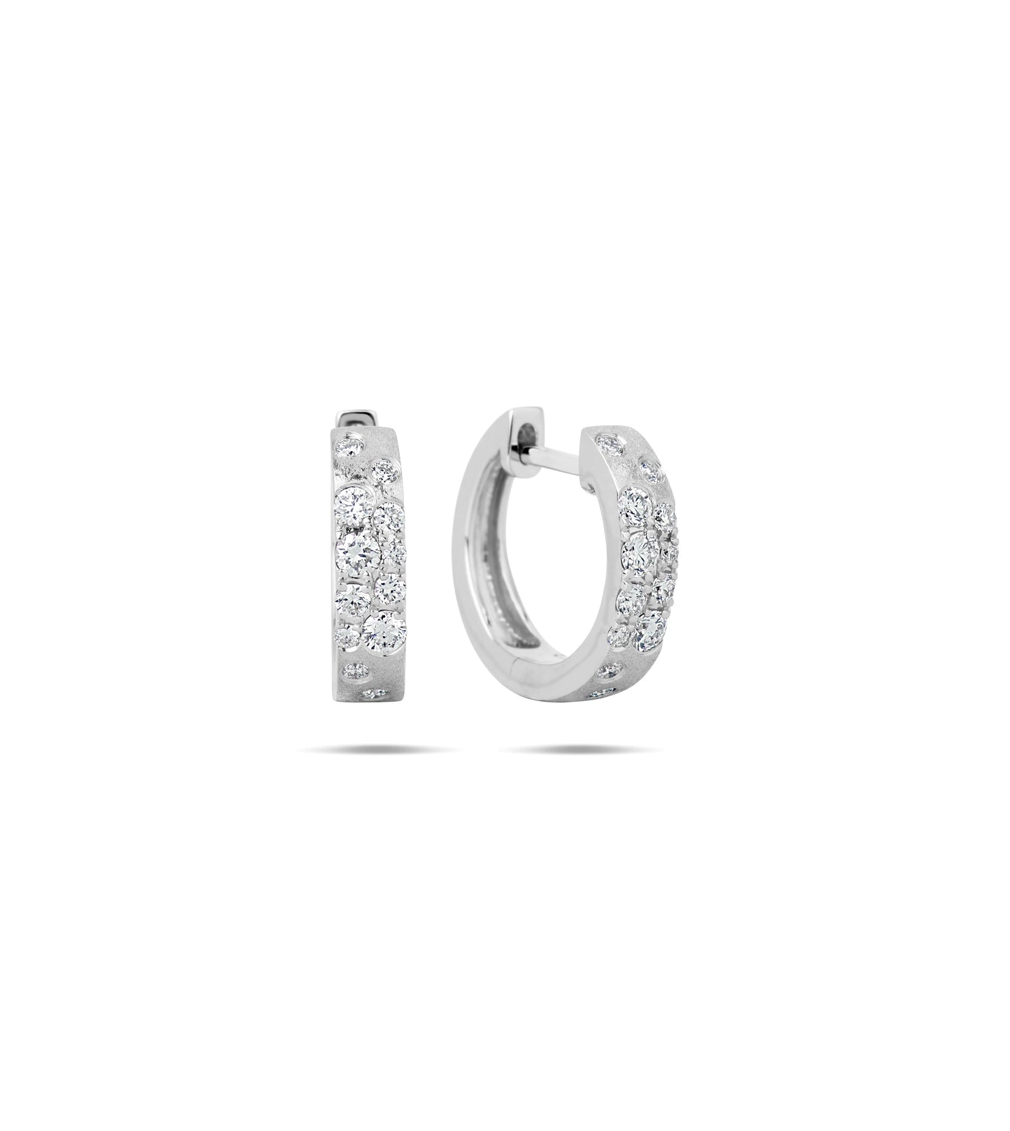 Diamond Celestial Huggie Earring