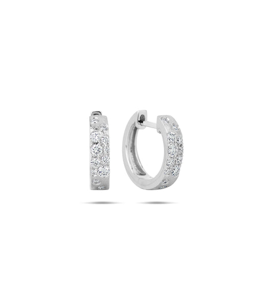 Diamond Celestial Huggie Earring