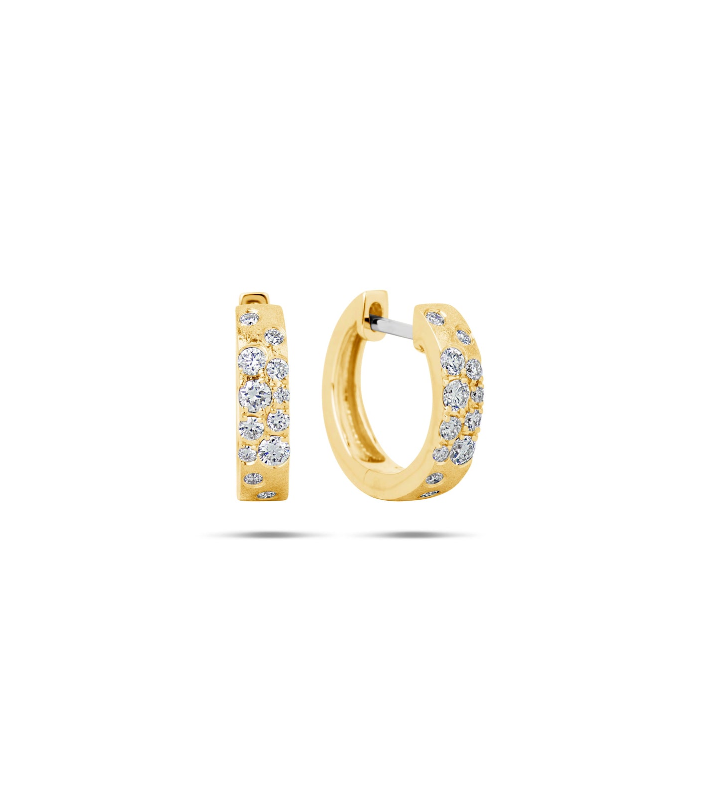 Diamond Celestial Huggie Earring