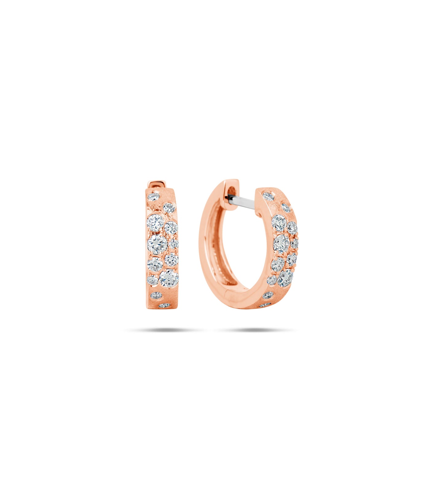 Diamond Celestial Huggie Earring