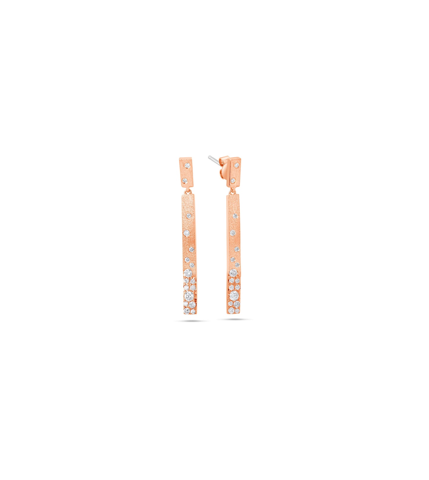 Diamond Celestial Bar Earring