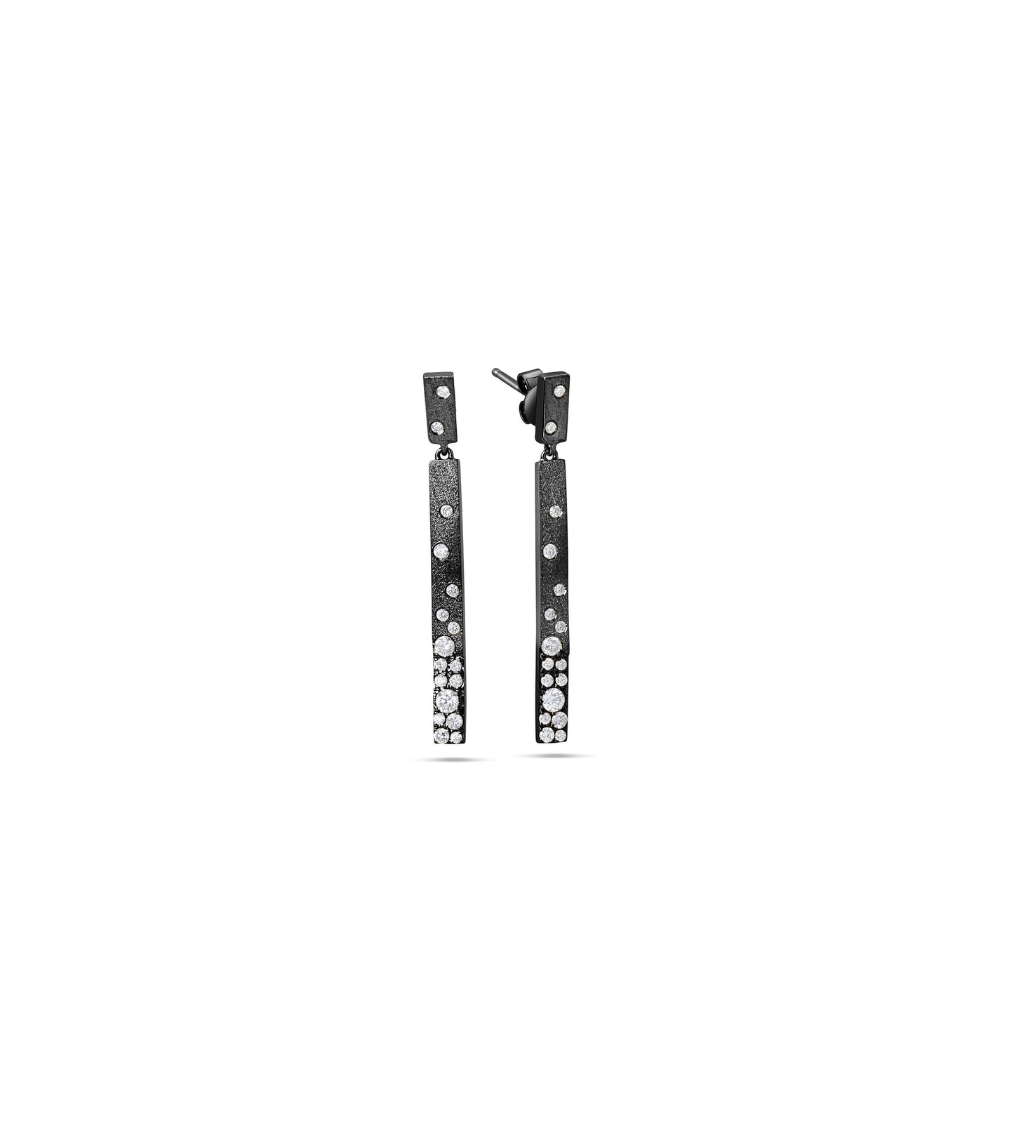 Diamond Celestial Bar Earring