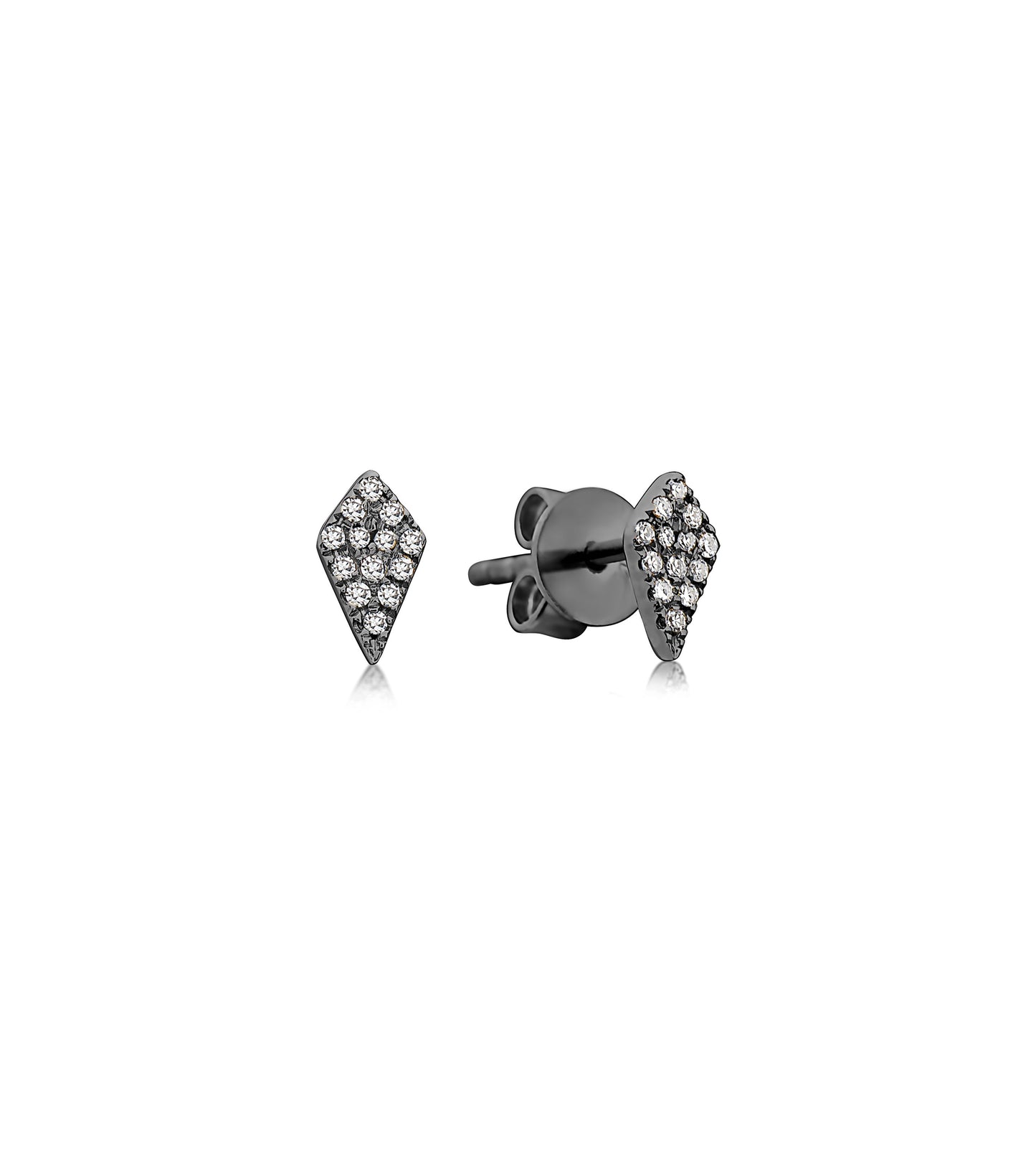 Diamond Kite Stud Earring
