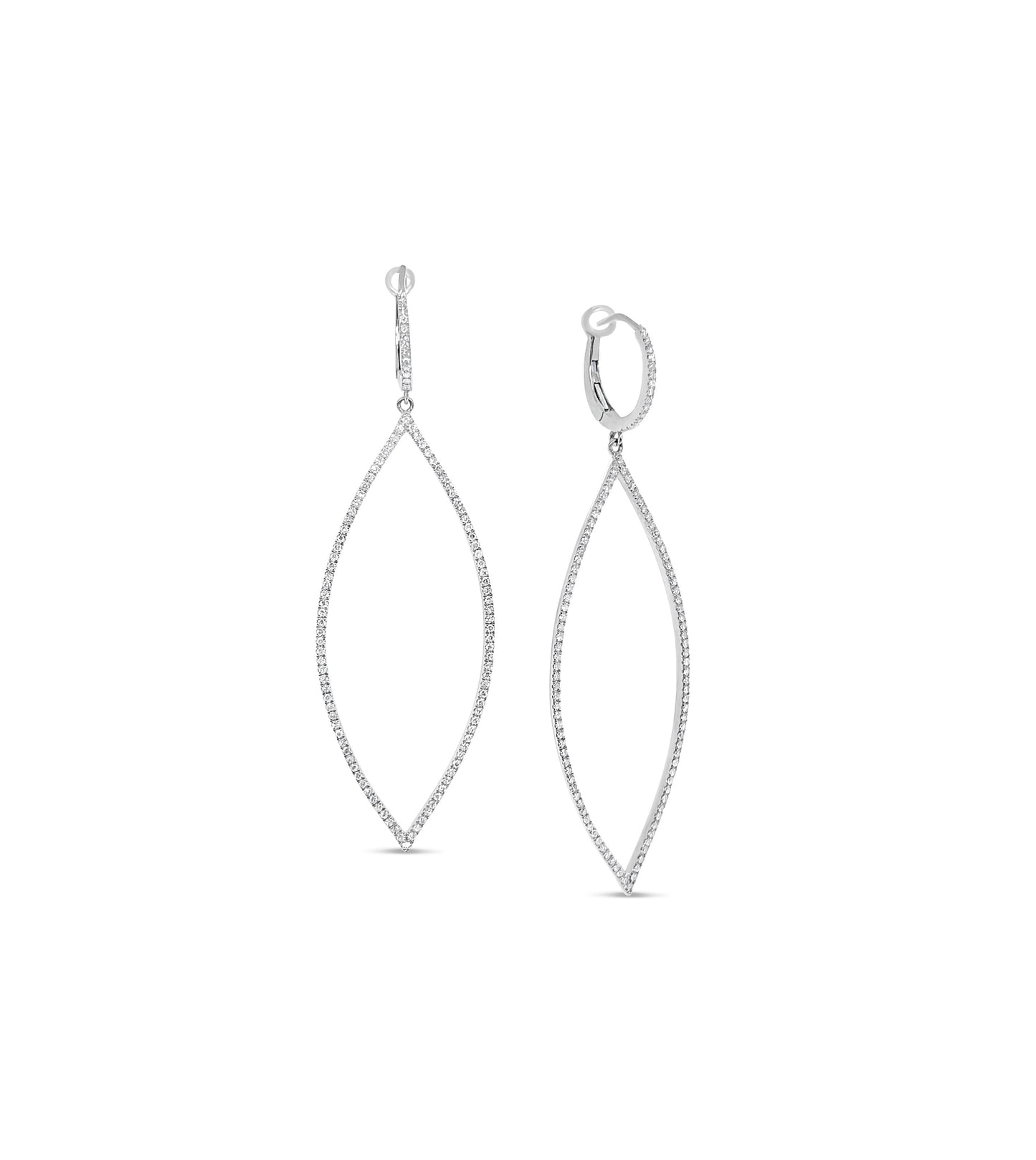 Diamond Jumbo Marquise Earring