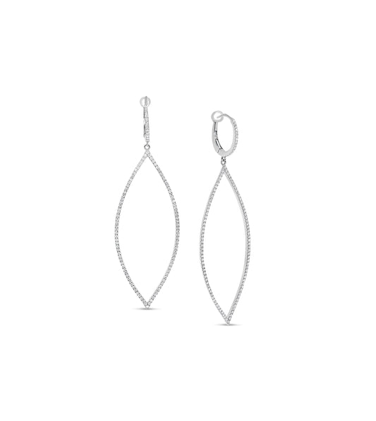 Diamond Jumbo Marquise Earring