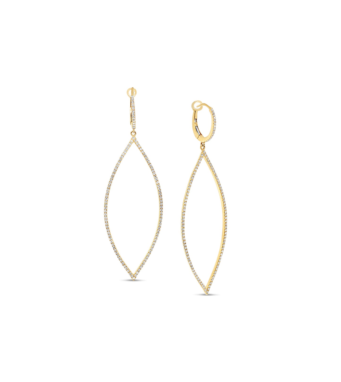 Diamond Jumbo Marquise Earring