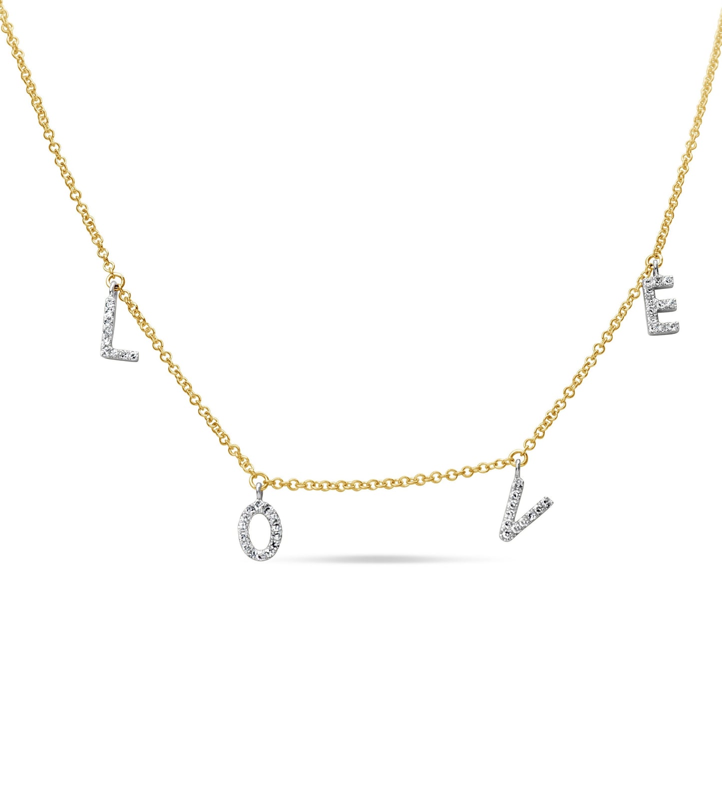 Diamond Love Necklace
