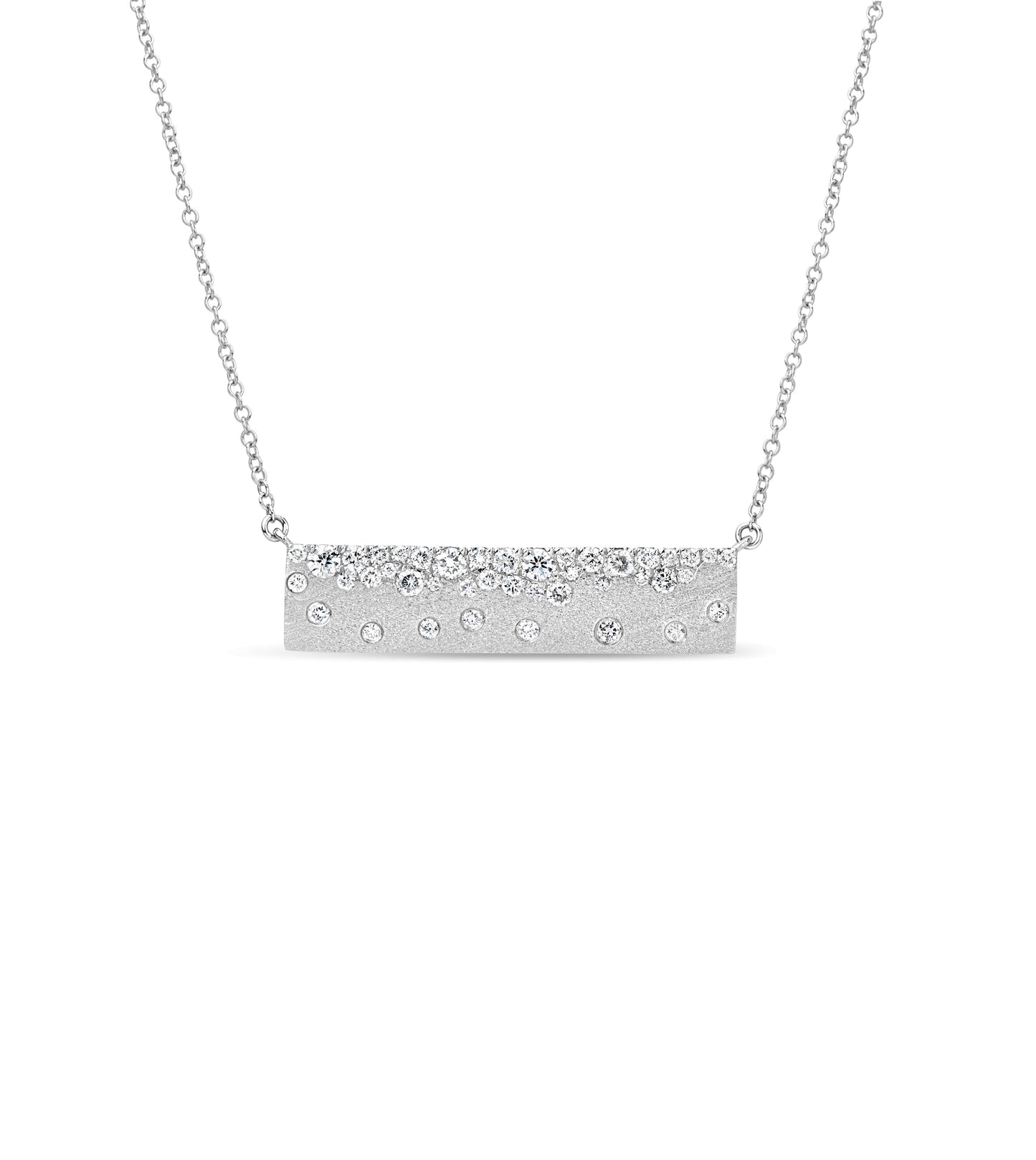 Diamond Celestial Bar Necklace