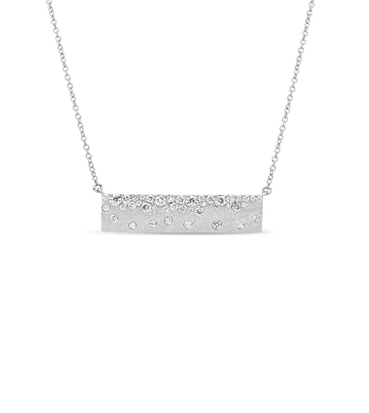 Diamond Celestial Bar Necklace