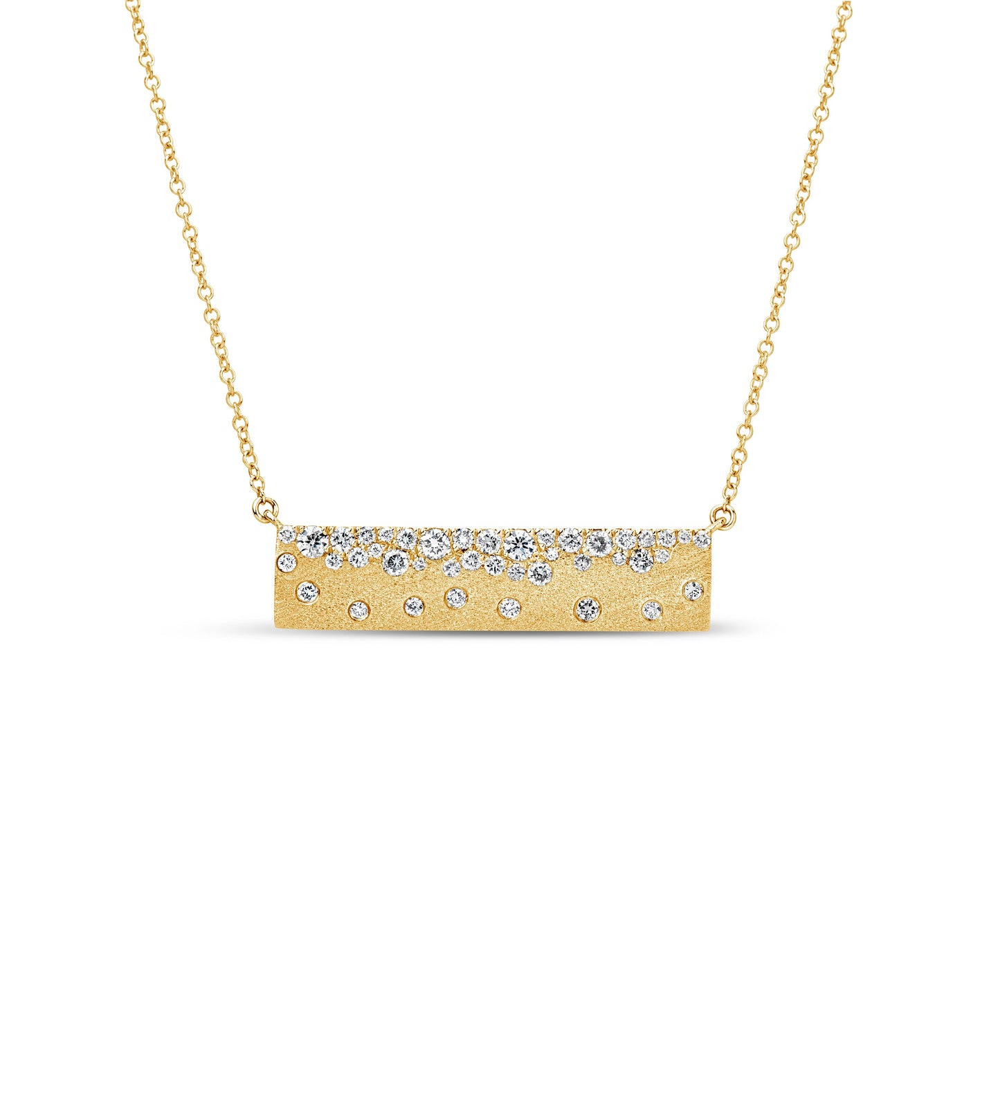 Diamond Celestial Bar Necklace