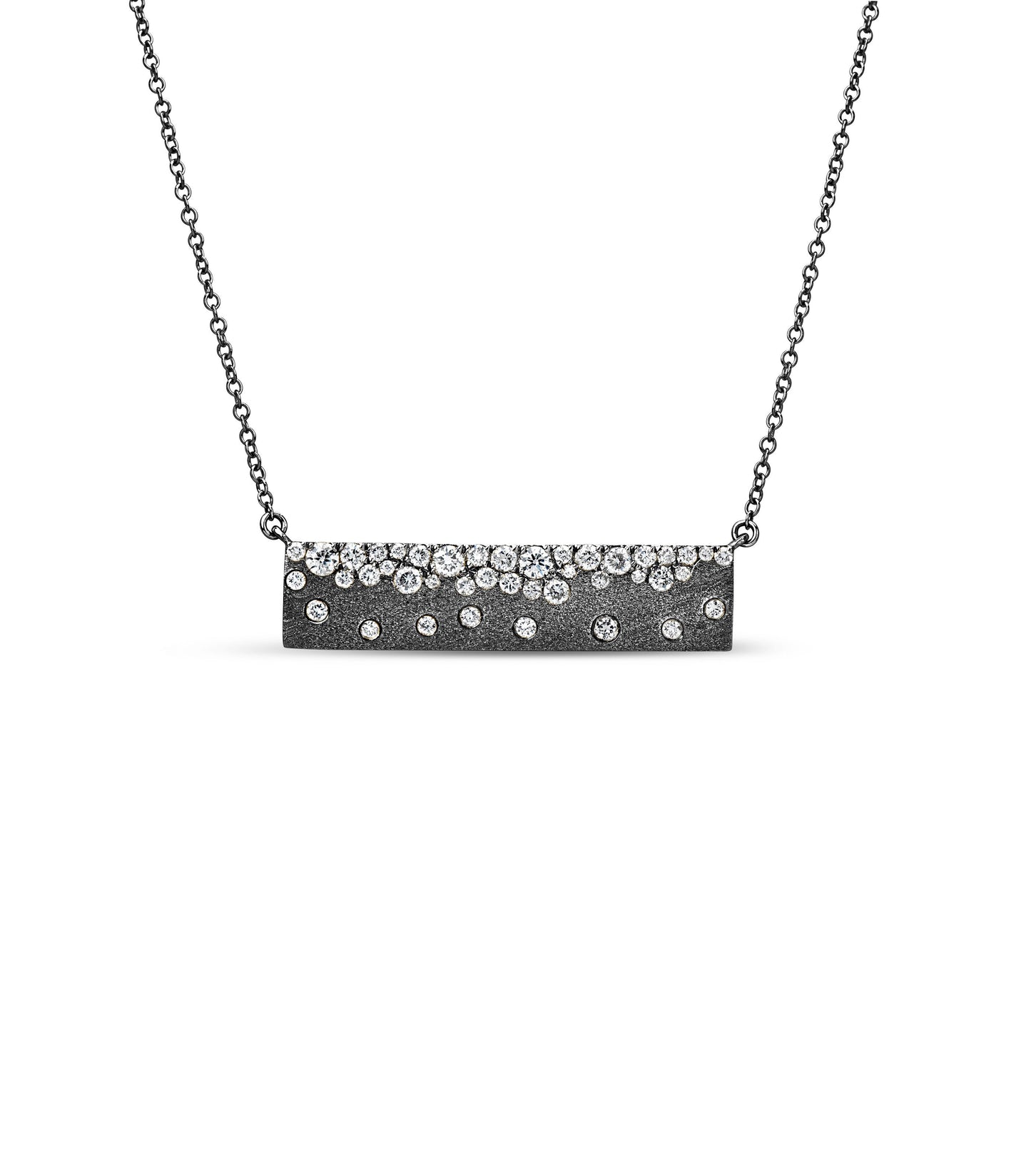 Diamond Celestial Bar Necklace