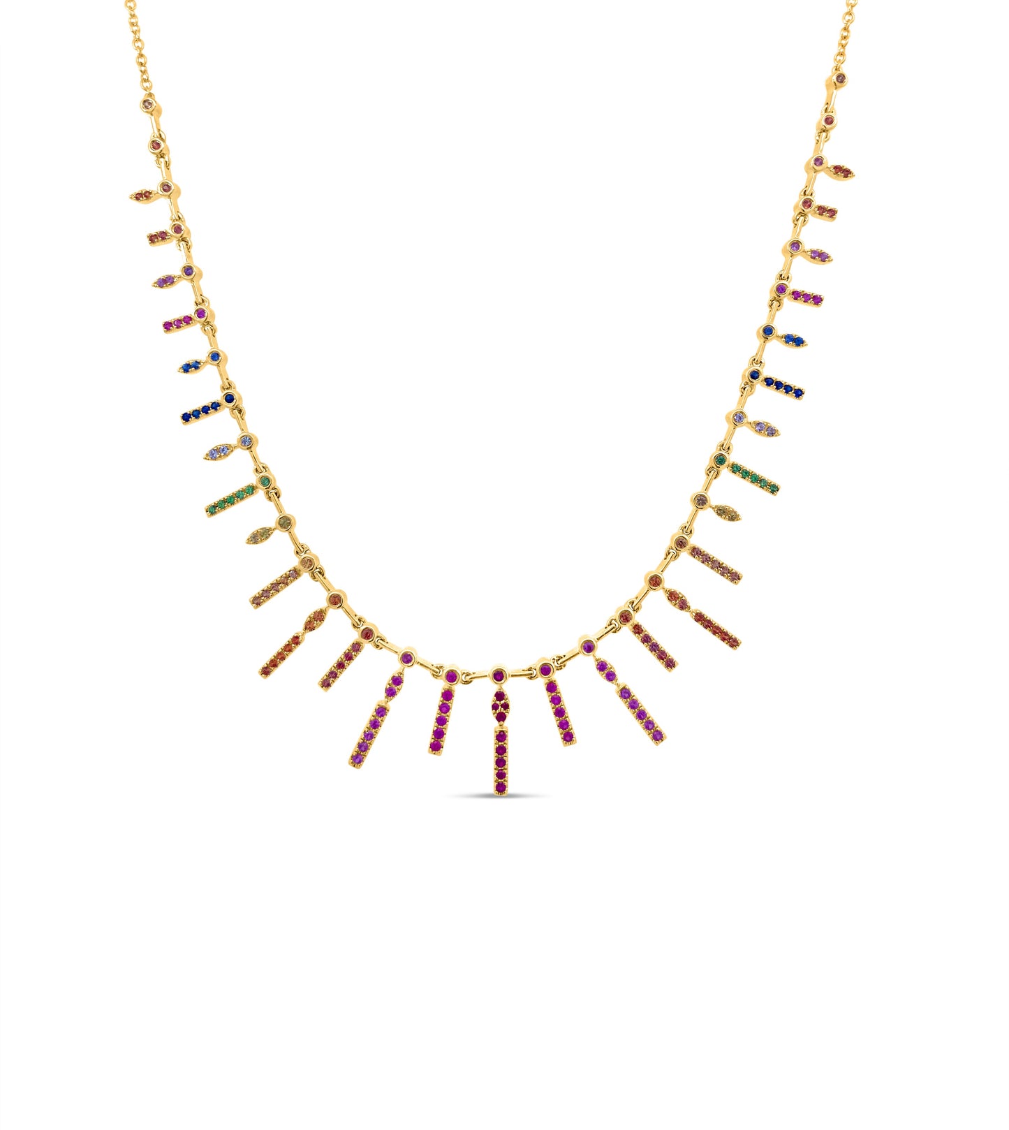 Rainbow Princess Necklace